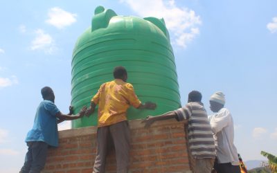 Irrigation equipment installation at both Palango Mhango and Telu Kamanga